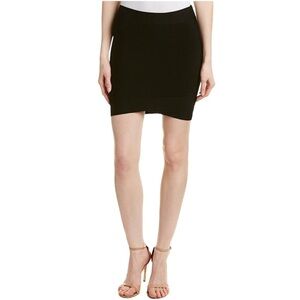 BCBG Maxazria Black sexy short pencil bandage skirt